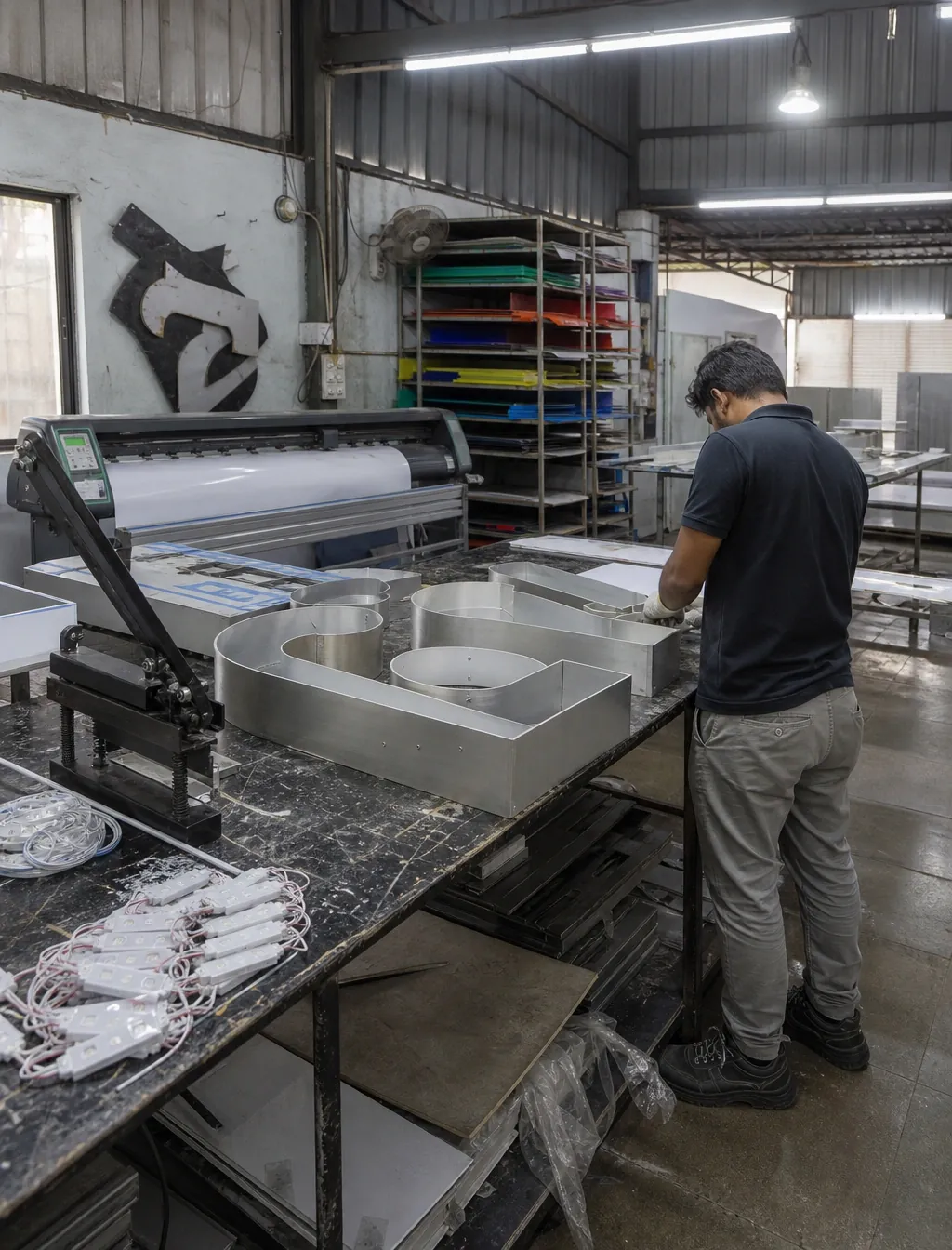 IBS in-house manufacturing floor, Mumbai