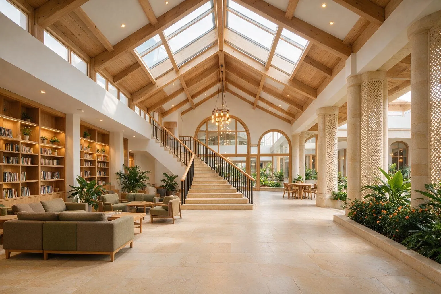 IBS in-house team at work on a education & institutional fit-outs project