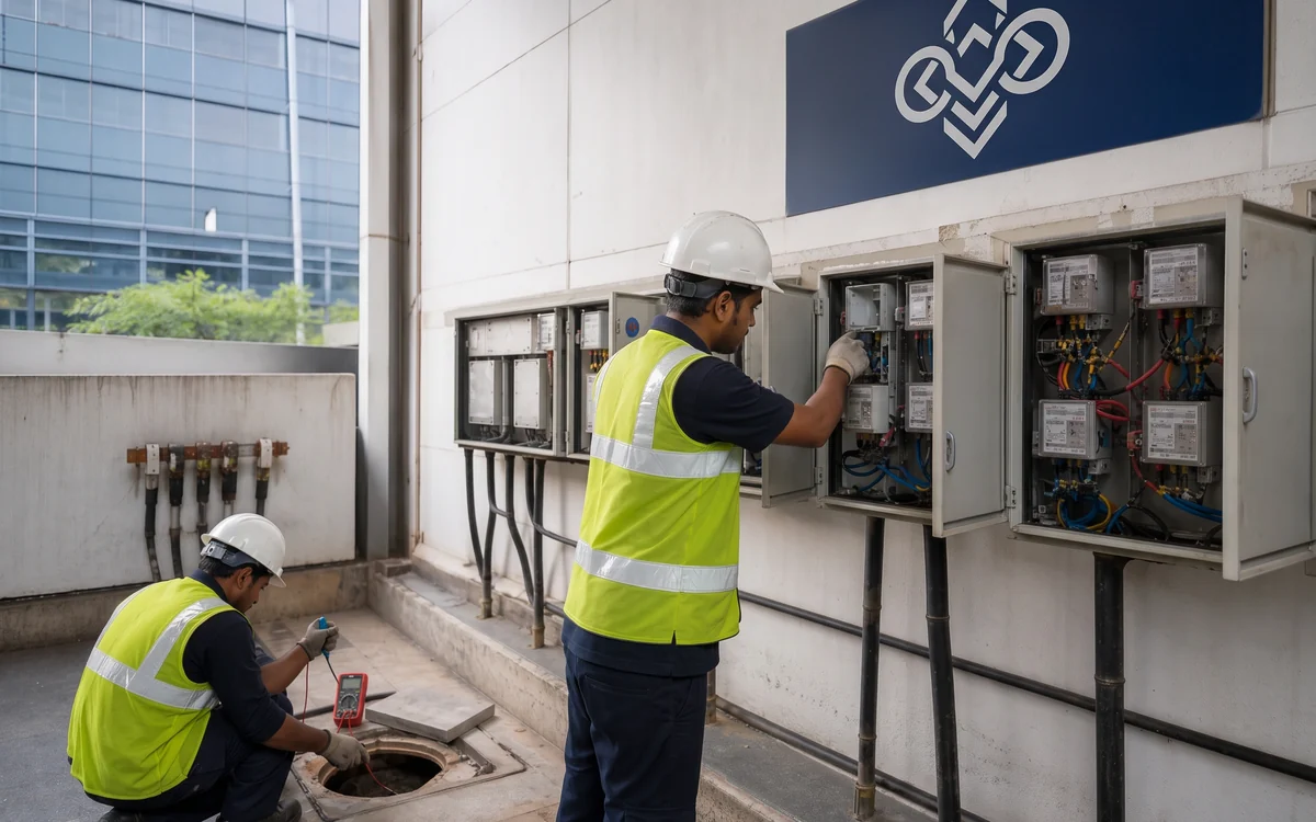 Earthing, Metering & Energy Monitoring: Electrical Works, Impulse Branding Solutions