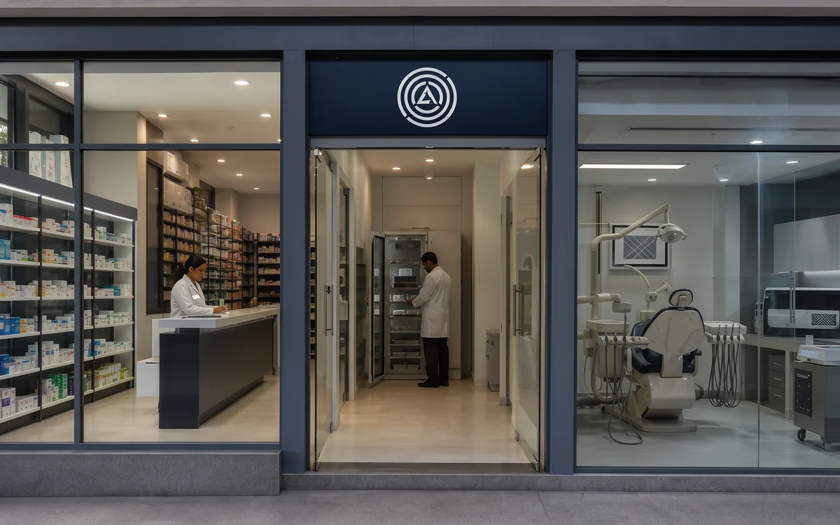 Pharmacy & Dental Clinic Interiors: Healthcare & Hospital Fit-Outs, Impulse Branding Solutions