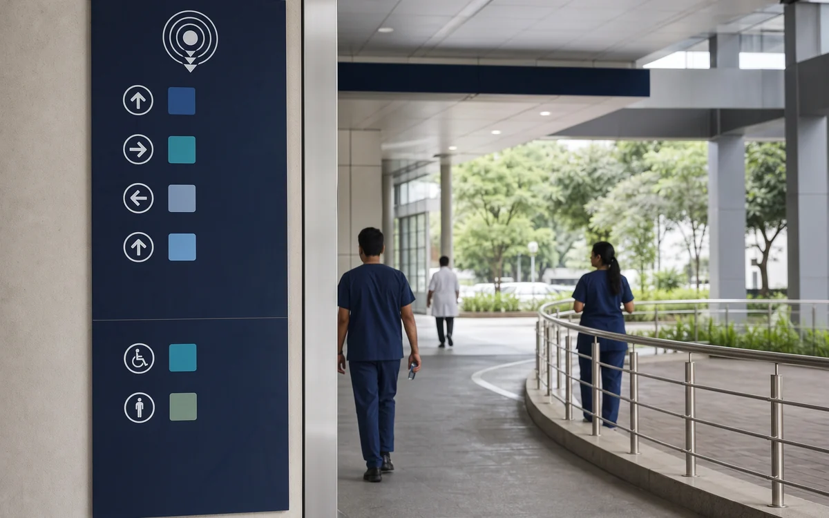 Hospital Wayfinding & Signage: Healthcare & Hospital Fit-Outs, Impulse Branding Solutions