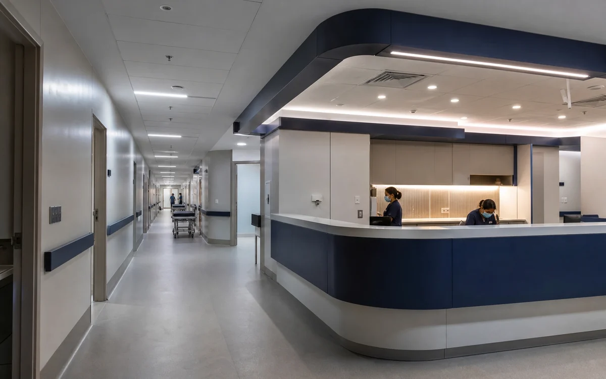 Full Ward or OPD Block Fit-Outs from Bare Shell: Healthcare & Hospital Fit-Outs, Impulse Branding Solutions