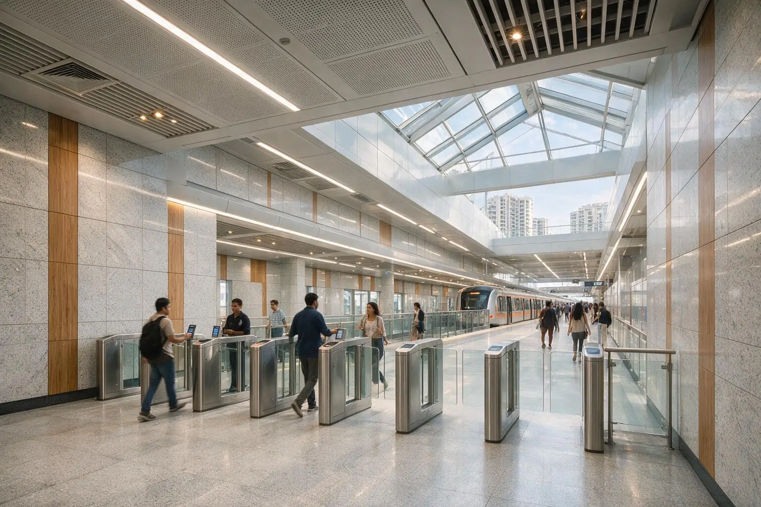 Metro & Railway Station Fit-Outs, Impulse Branding Solutions