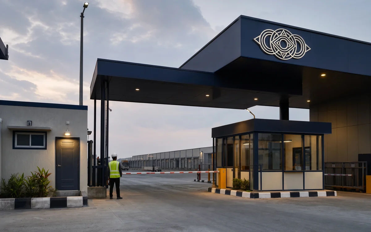 Gatehouse, Security & Ancillary Structures: Port & Large Infrastructure Fit-Outs, Impulse Branding Solutions