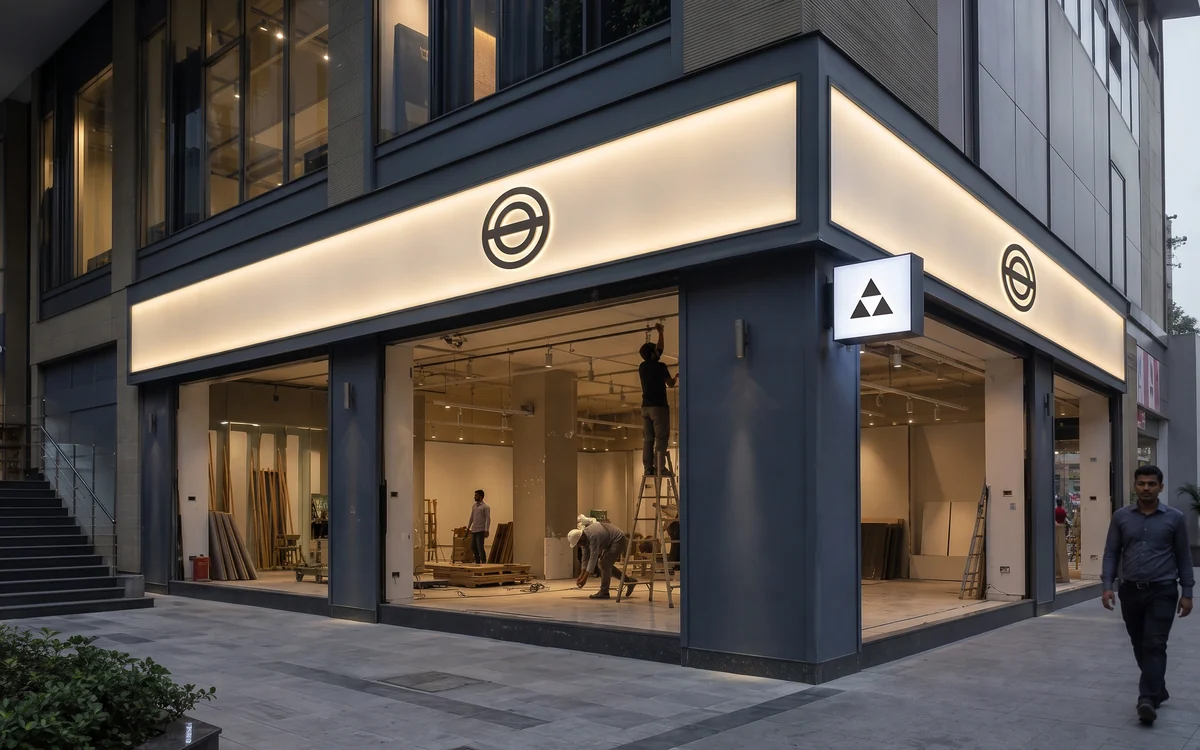 Shopping malls & high streets: Backlit Signage, Impulse Branding Solutions