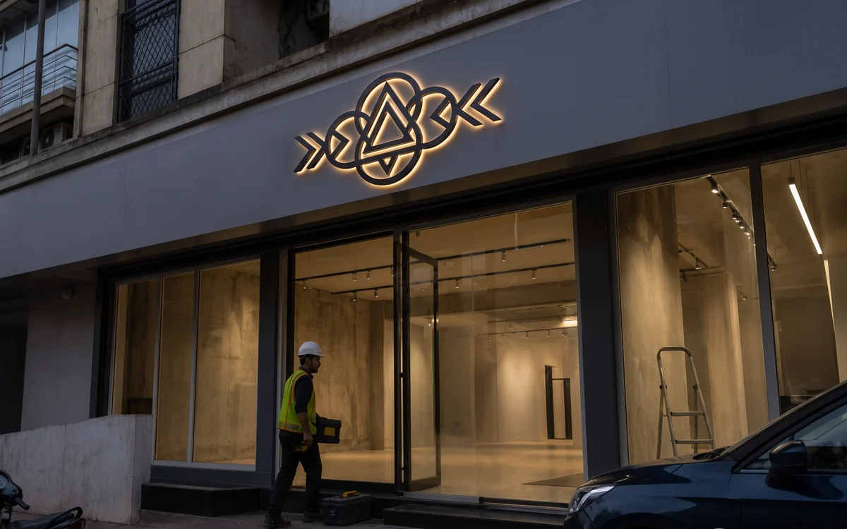 Backlit ACP / Metal Fascia: Backlit Signage, Impulse Branding Solutions