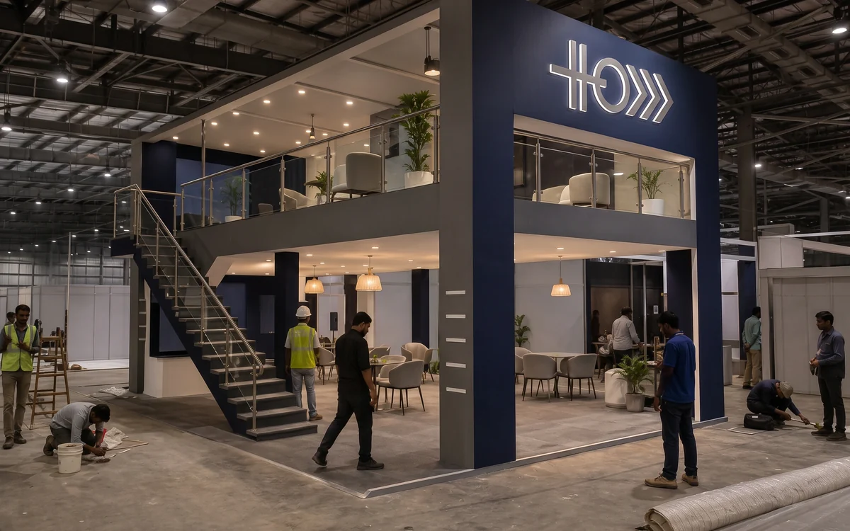 Double-Storey & Island Exhibition Pavilions: Exhibition Stalls, Impulse Branding Solutions