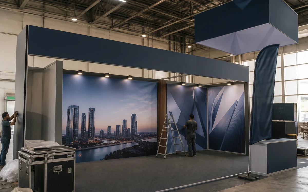 Stall Graphics, Fascia & Display Print (Standalone Scope): Exhibition Stalls, Impulse Branding Solutions