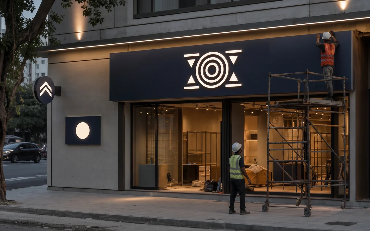 Retail: Multi-format glow signage: Glow Sign Boards, Impulse Branding Solutions