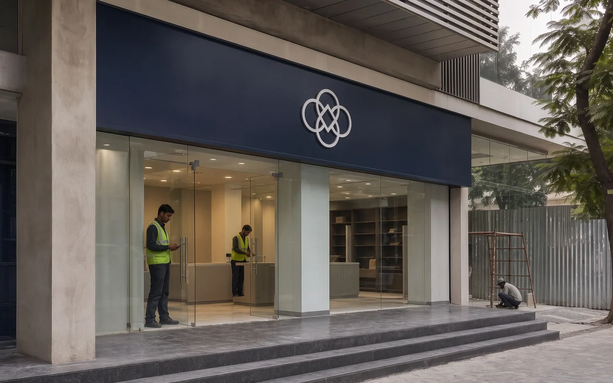 Branch-Network Retail & Service: Multi-Site Interior Branding: In-Branch Graphics: BFSI & Retail Rollouts