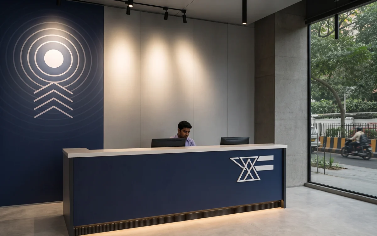 Reception & Lobby Branding: In-Branch Graphics: BFSI & Retail Rollouts, Impulse Branding Solutions