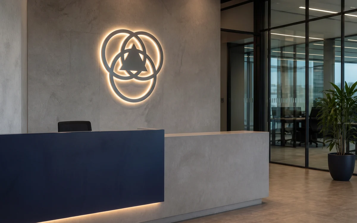 Reception Logo Walls: In-Office Branding & Space Branding, Impulse Branding Solutions