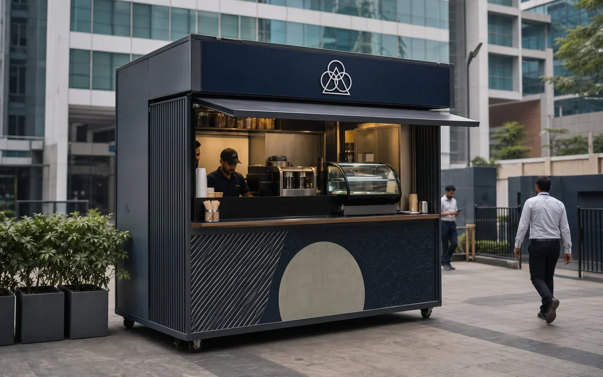 F&B & QSR: Food Kiosks & Carts: Kiosk Building & Branding, Impulse Branding Solutions