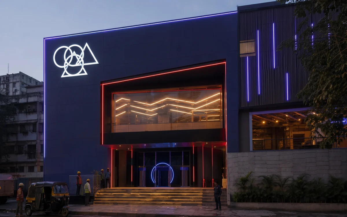 Entertainment: Cinema, Nightclubs, Gaming Centres: Neon Sign Boards, Impulse Branding Solutions