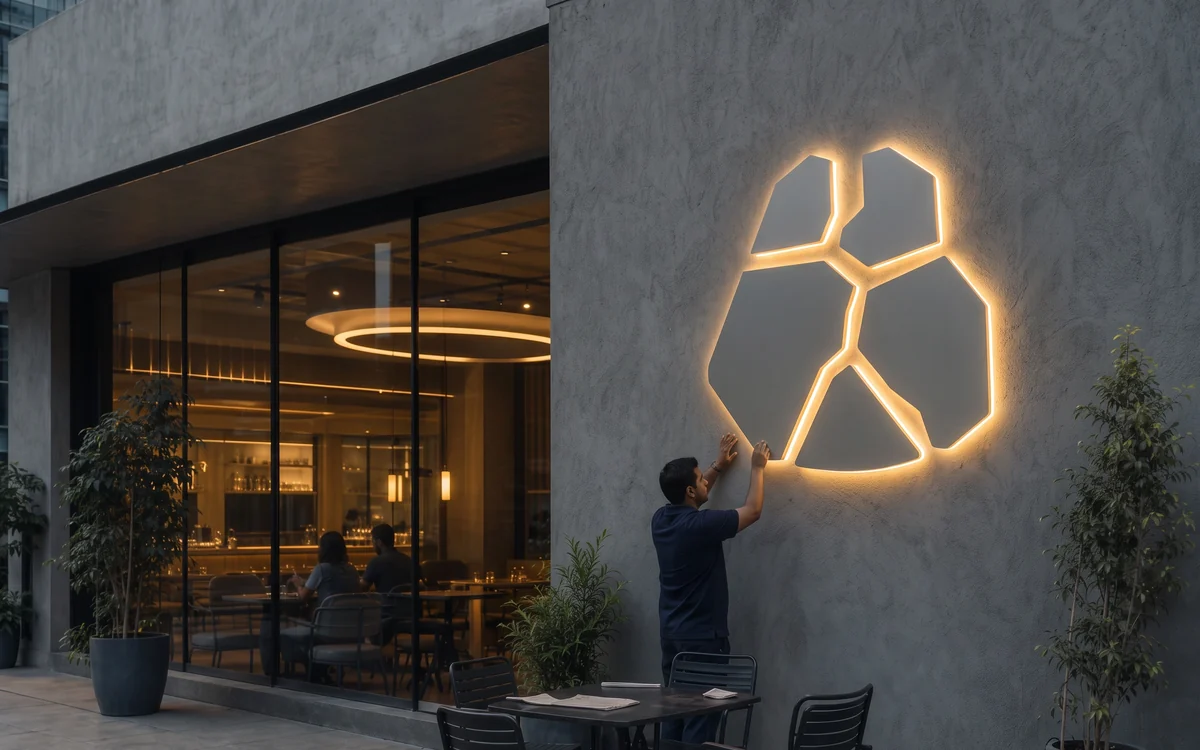 Custom Logo & Typography Neon: Neon Sign Boards, Impulse Branding Solutions