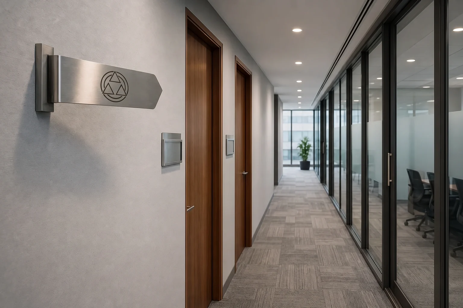 Branded Glass & Manifestation: In-Office Branding & Space Branding, Impulse Branding Solutions