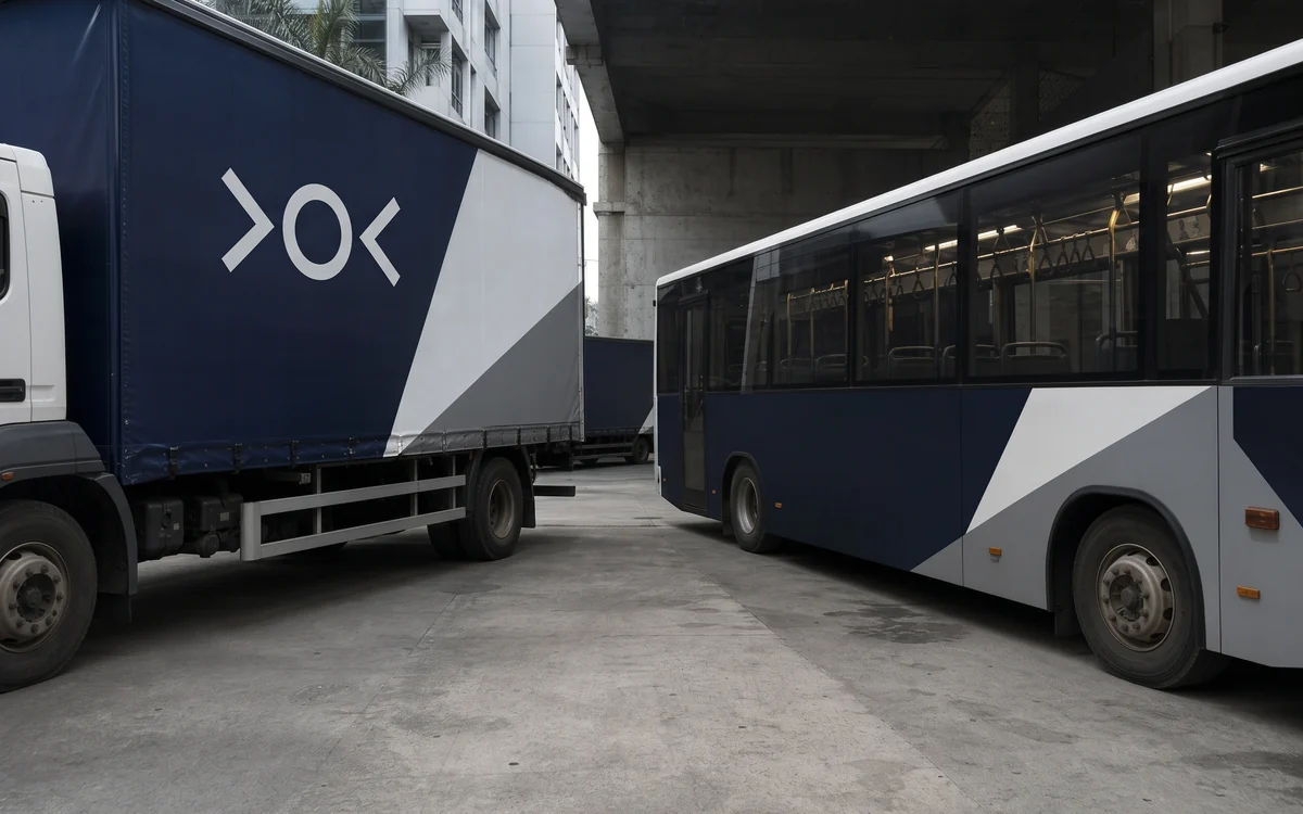 Commercial Vehicle & Bus Branding: Vehicle Wraps, Impulse Branding Solutions